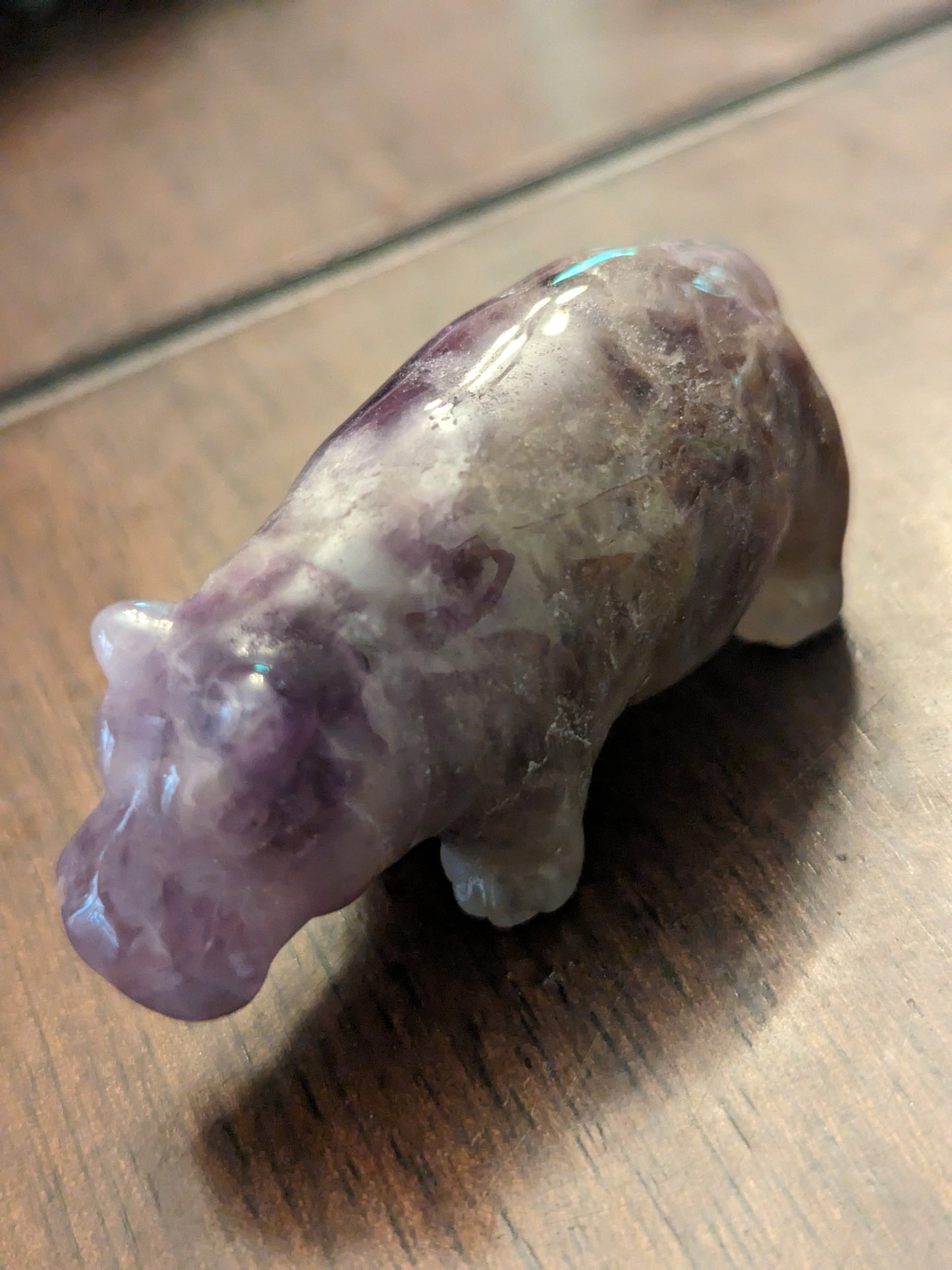 House Hippo Carvings