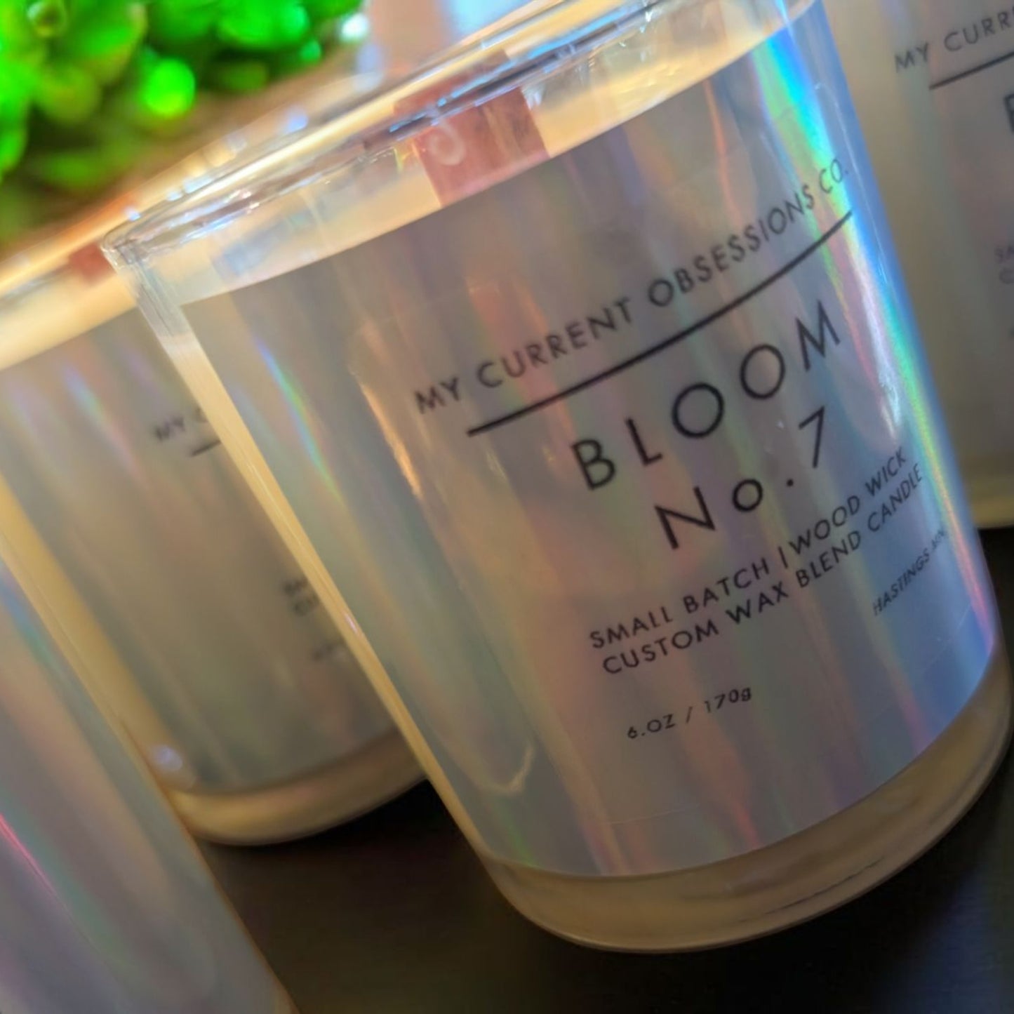 Bloom No. 7 Classic Aura Wood Wick Candle