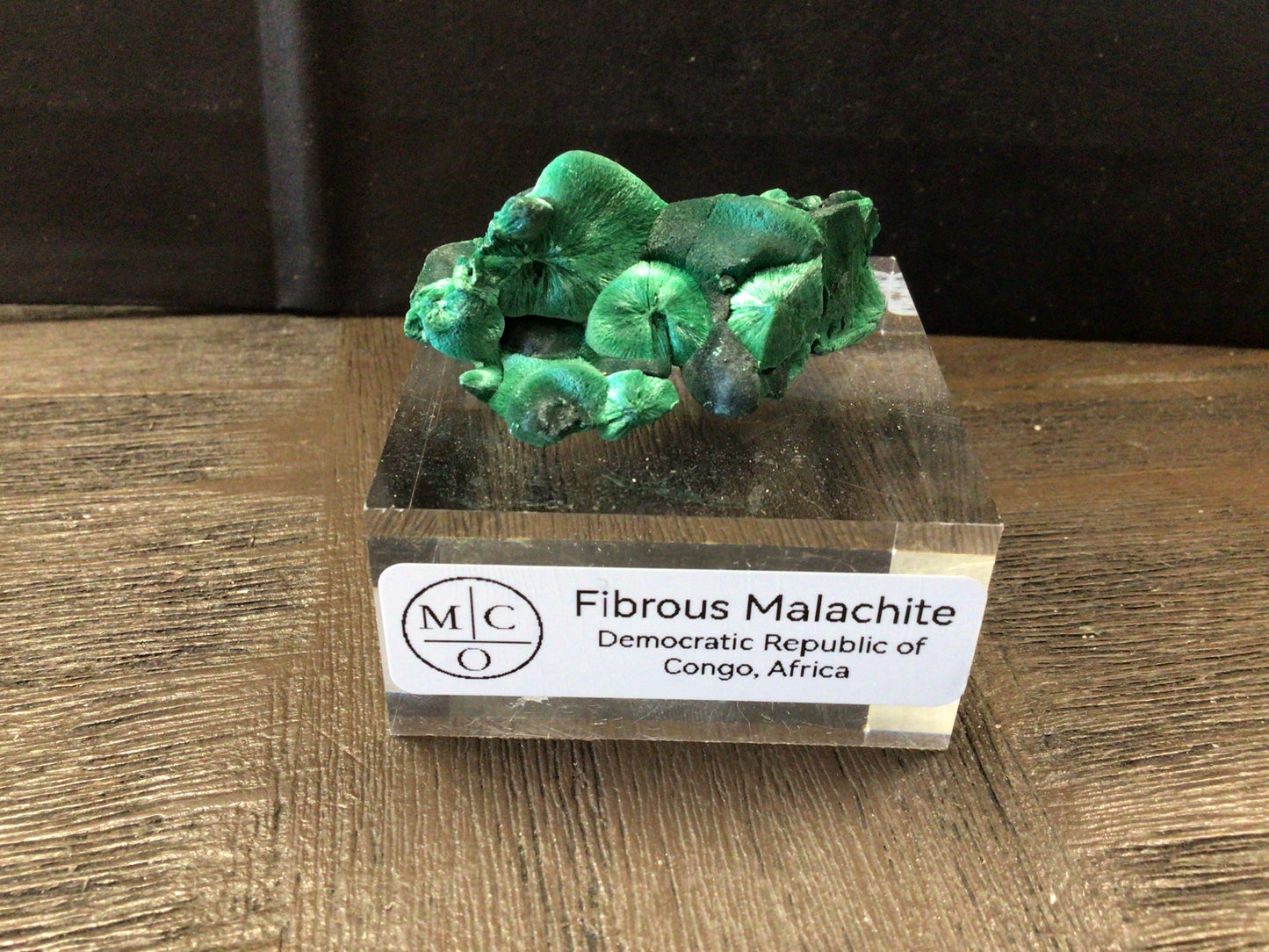 Fibrous Malachite
