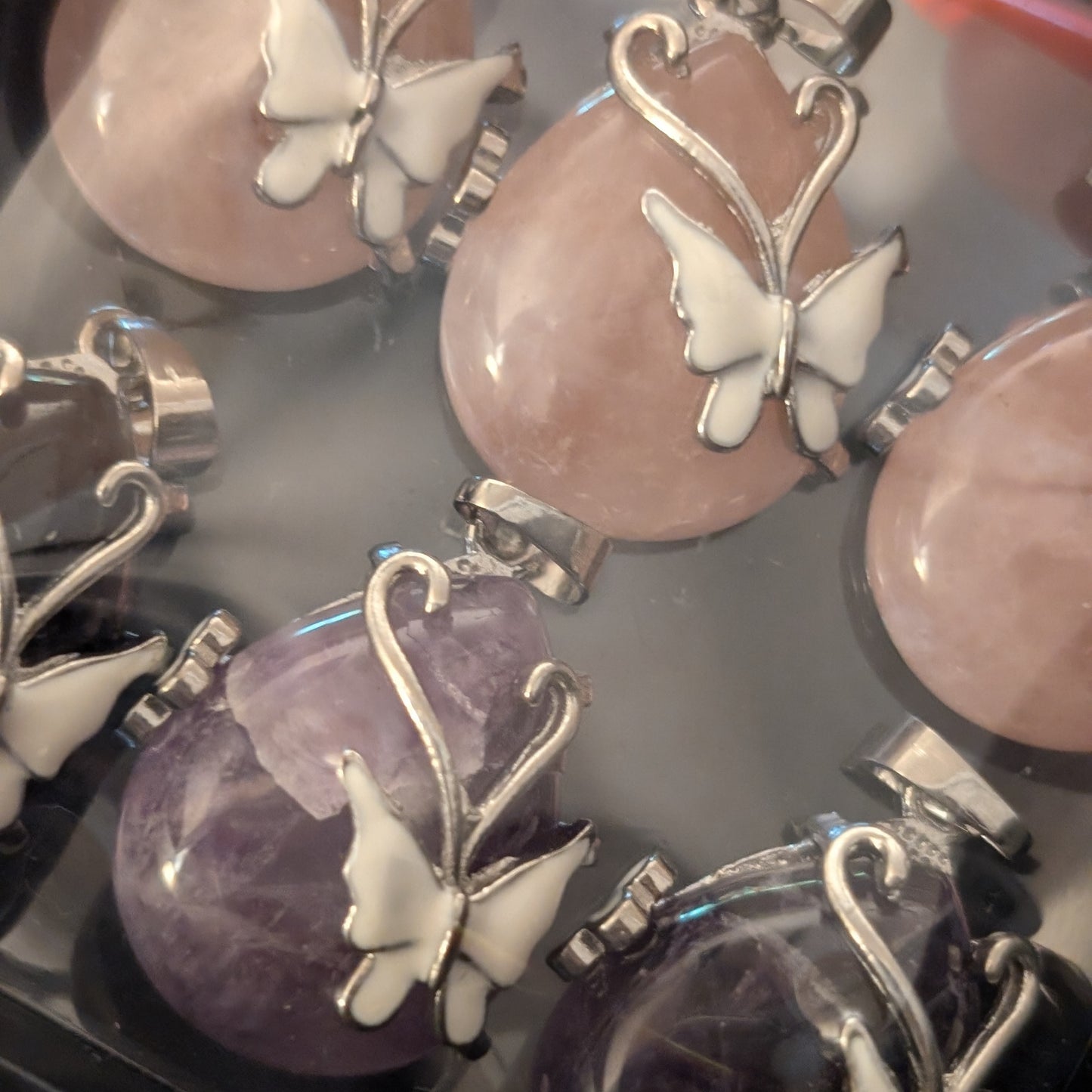 Butterfly Wrapped Pendant
