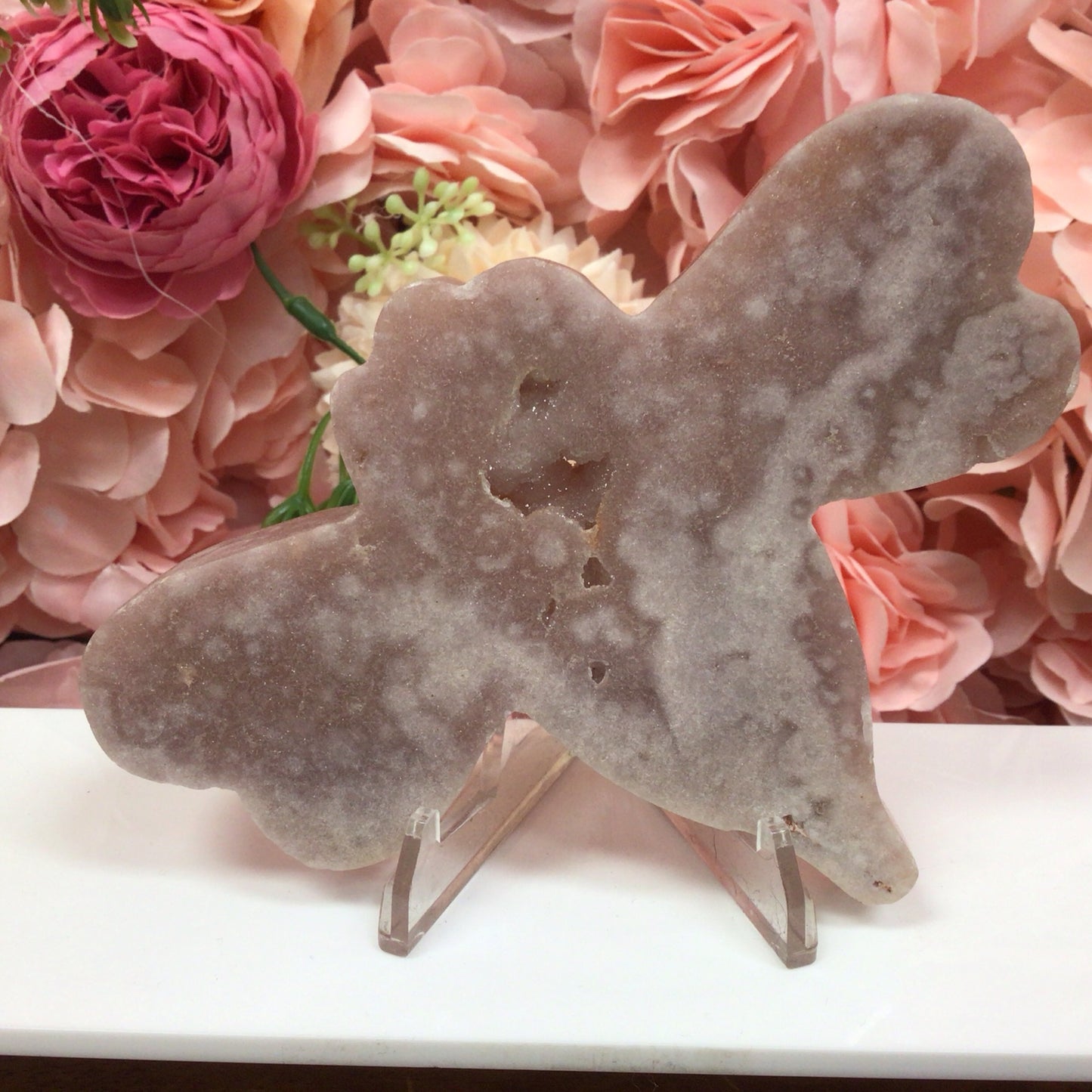 Pink Amethyst Dragonfly