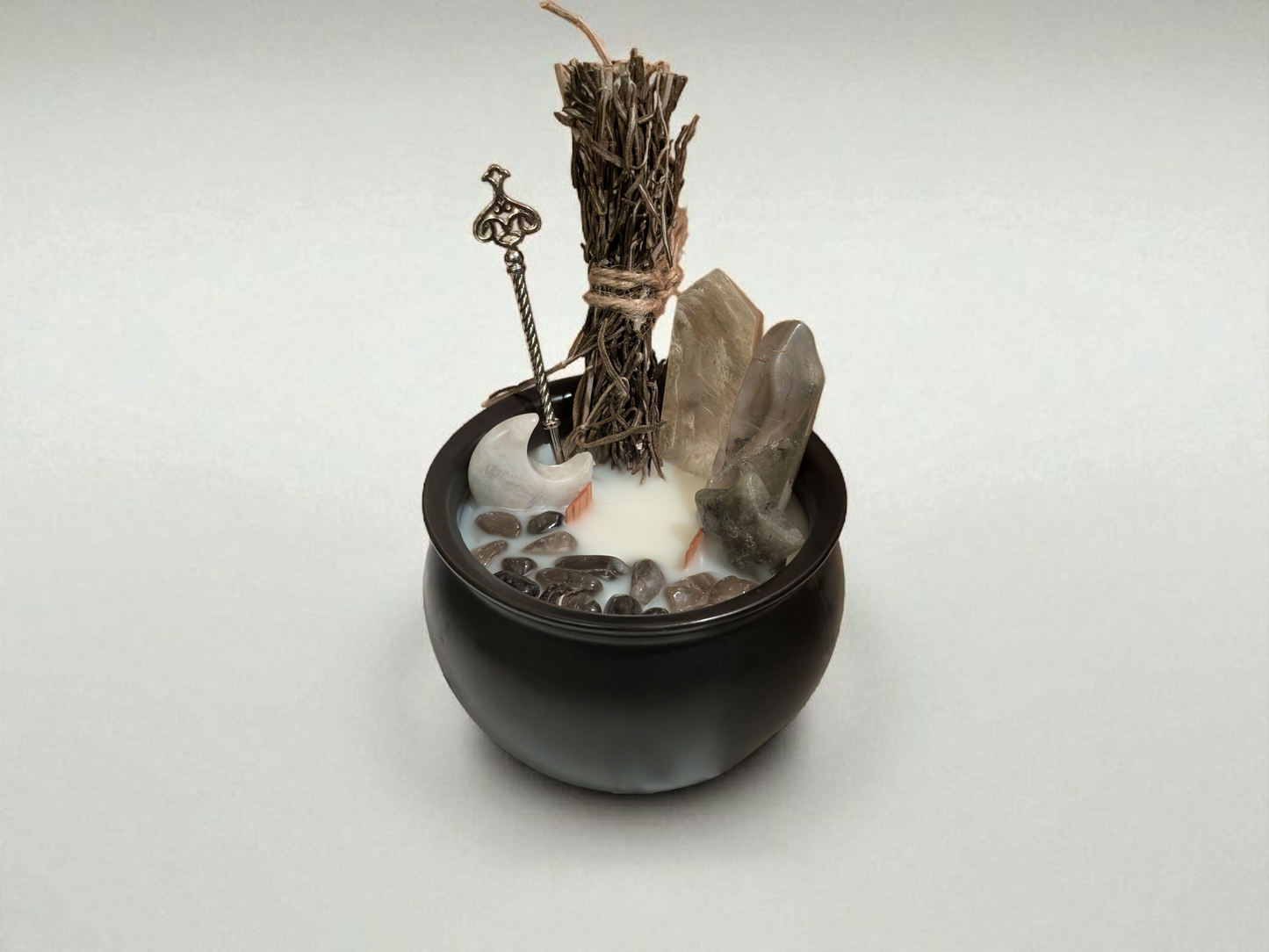 Grounding & Harmony - Crystal Cauldron Intentions Candle