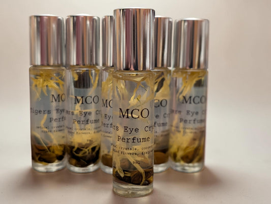 Tigers Eye Crystal Perfume Roller