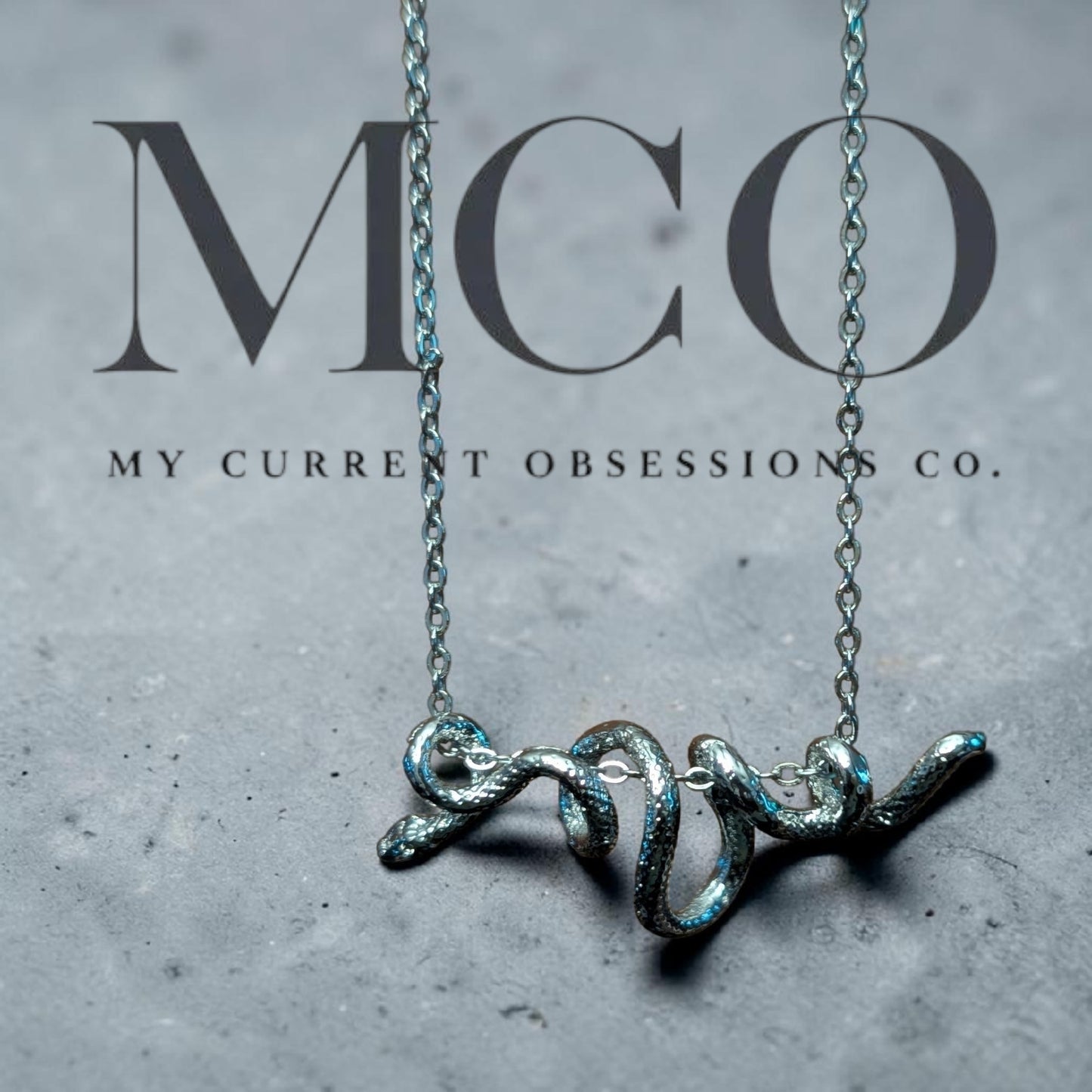 Stainless Steel Snake Necklace