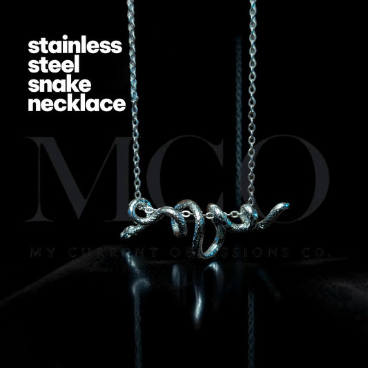 Stainless Steel Snake Necklace