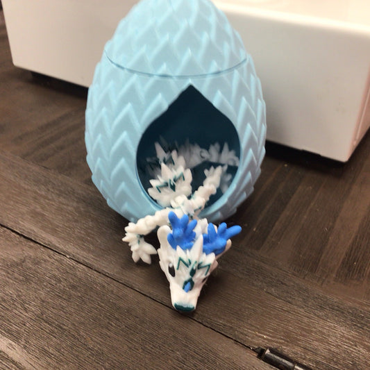 Egg And Dragon Combo- 3D Printed by Scootsloot