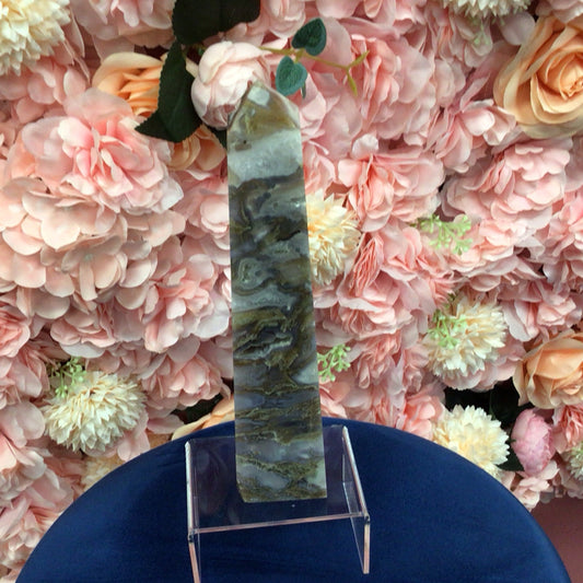 Moss Agate Tower #574101C