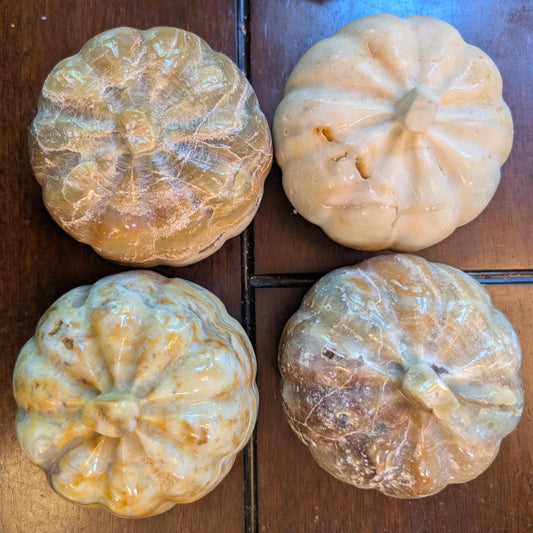 Large Caribbean Calcite Pumpkins