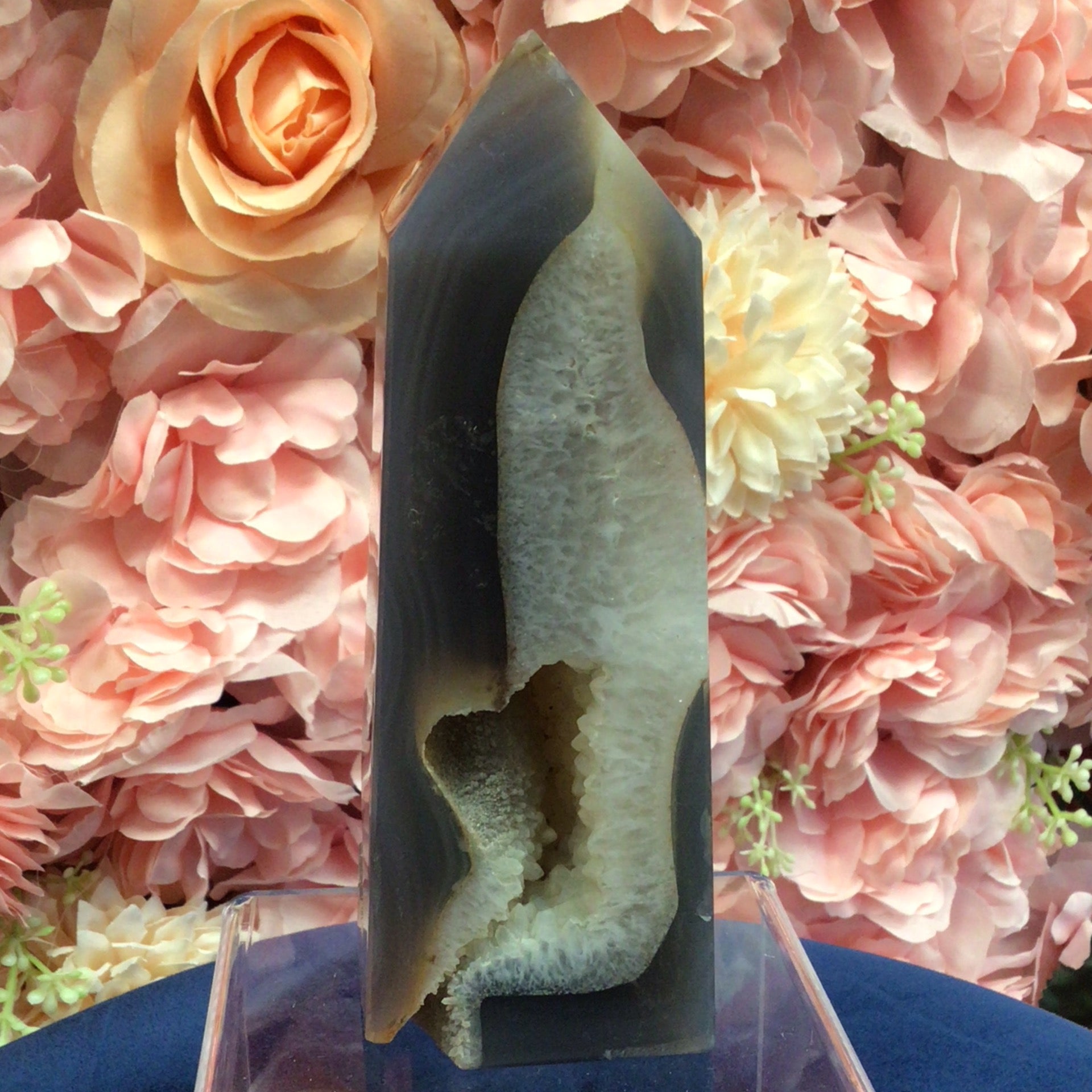 Current Obsession Blue Agate 6” Tower – My Current Obsessions Co. Online Shop