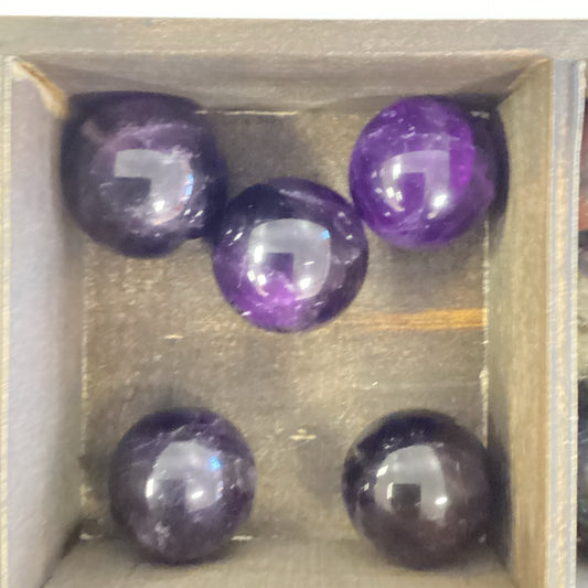 Amethyst Small Spheres