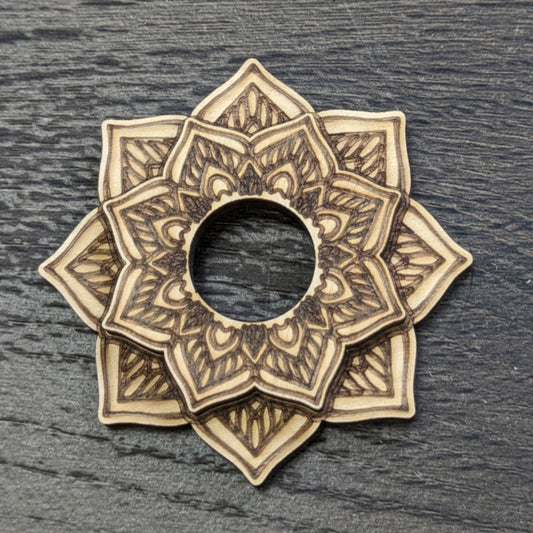 Mandala Lotus Sphere Holder