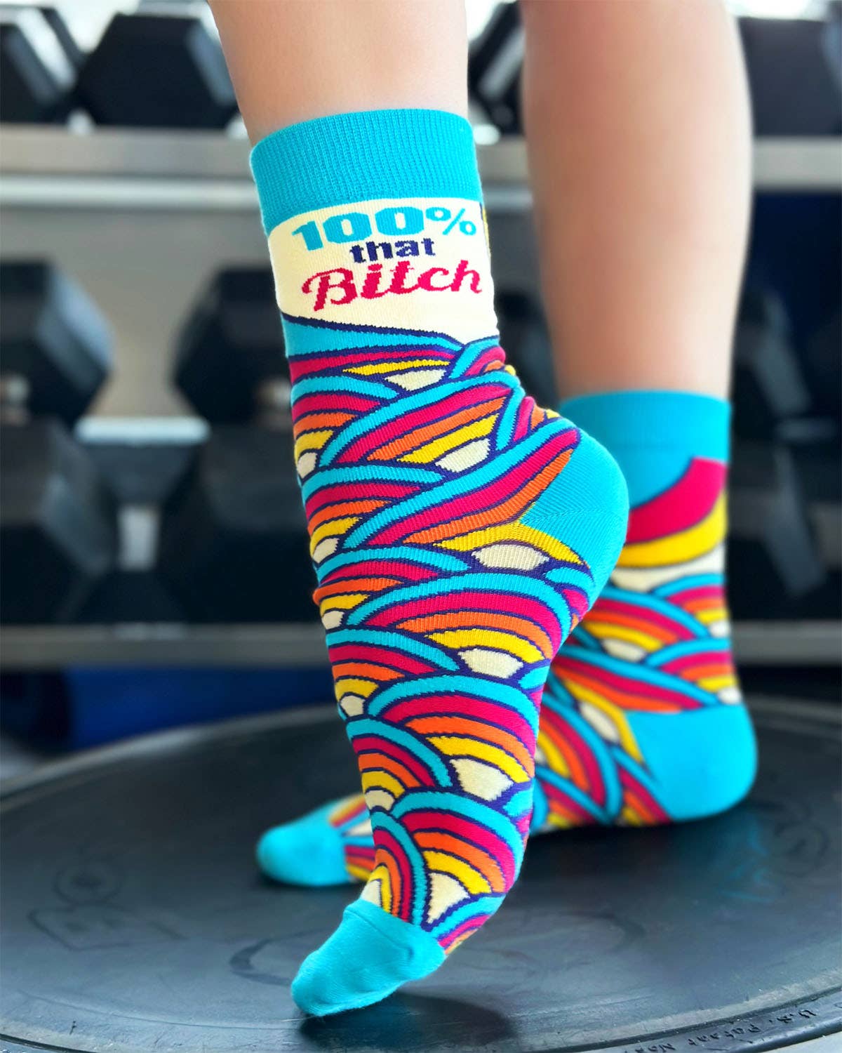 That Bitch Ladies' Novelty Crew Socks