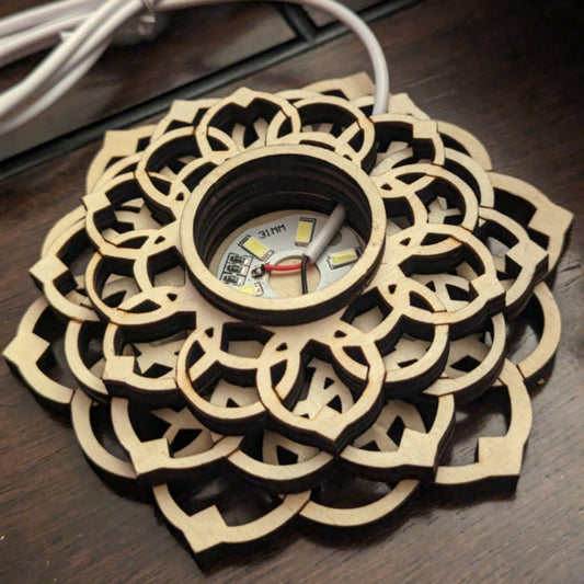Large Mandala Light Stand