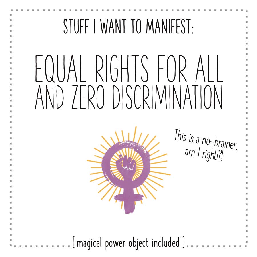 Equal Rights + Zero Discrimination