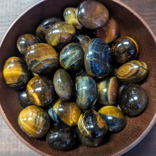 Tiger Eye Tumbles