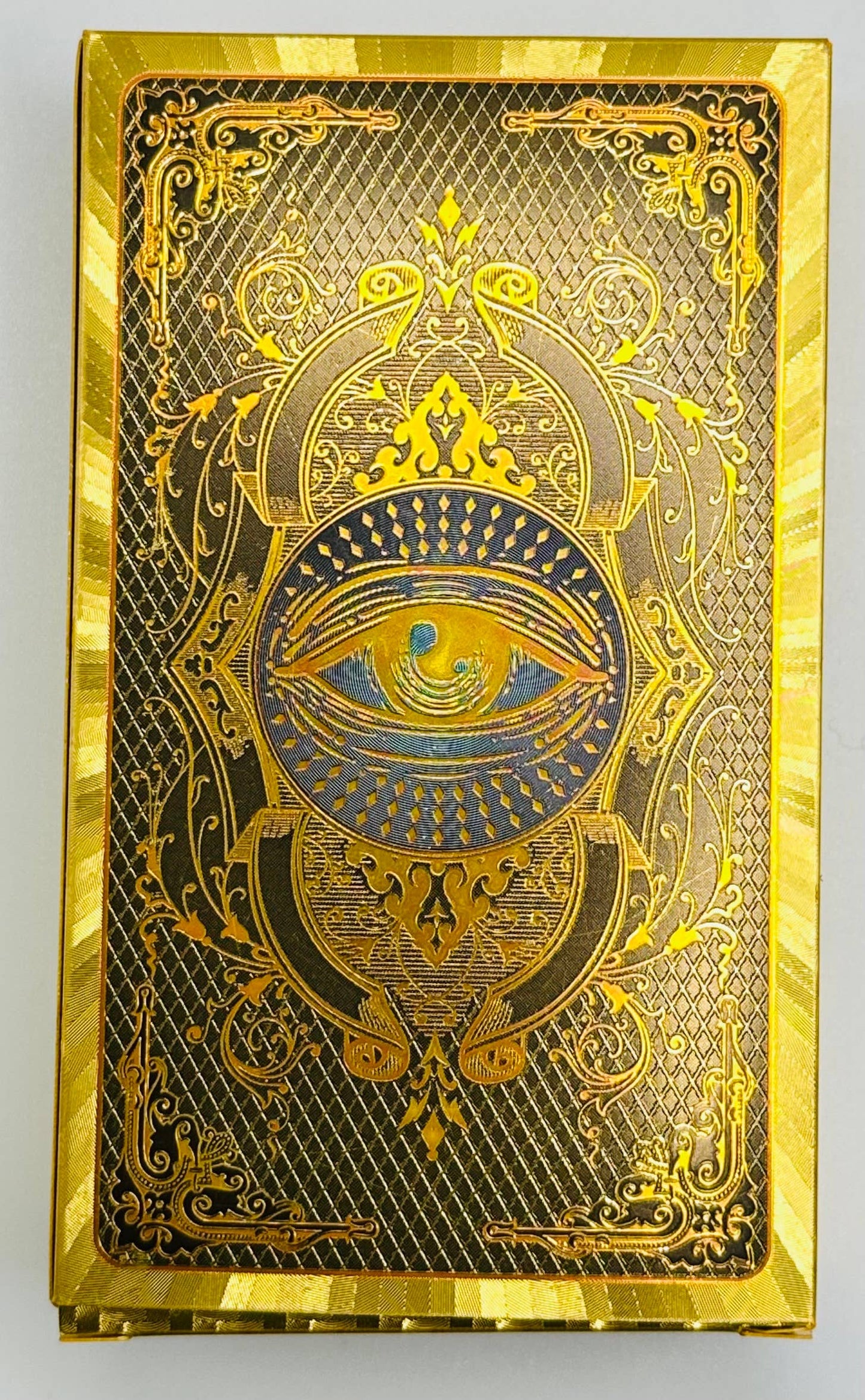 Gold Foil PVC Tarot Cards with Instruction Booklet