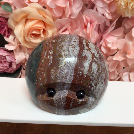 XL Ocean Jasper Crystal Buddy #358878E
