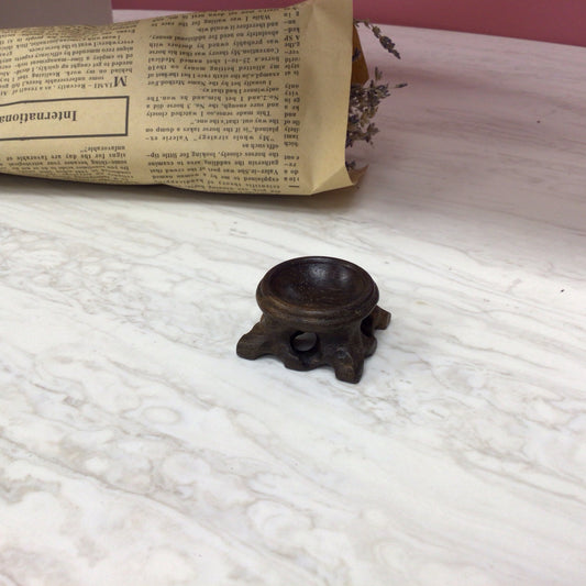 Wood sphere stand