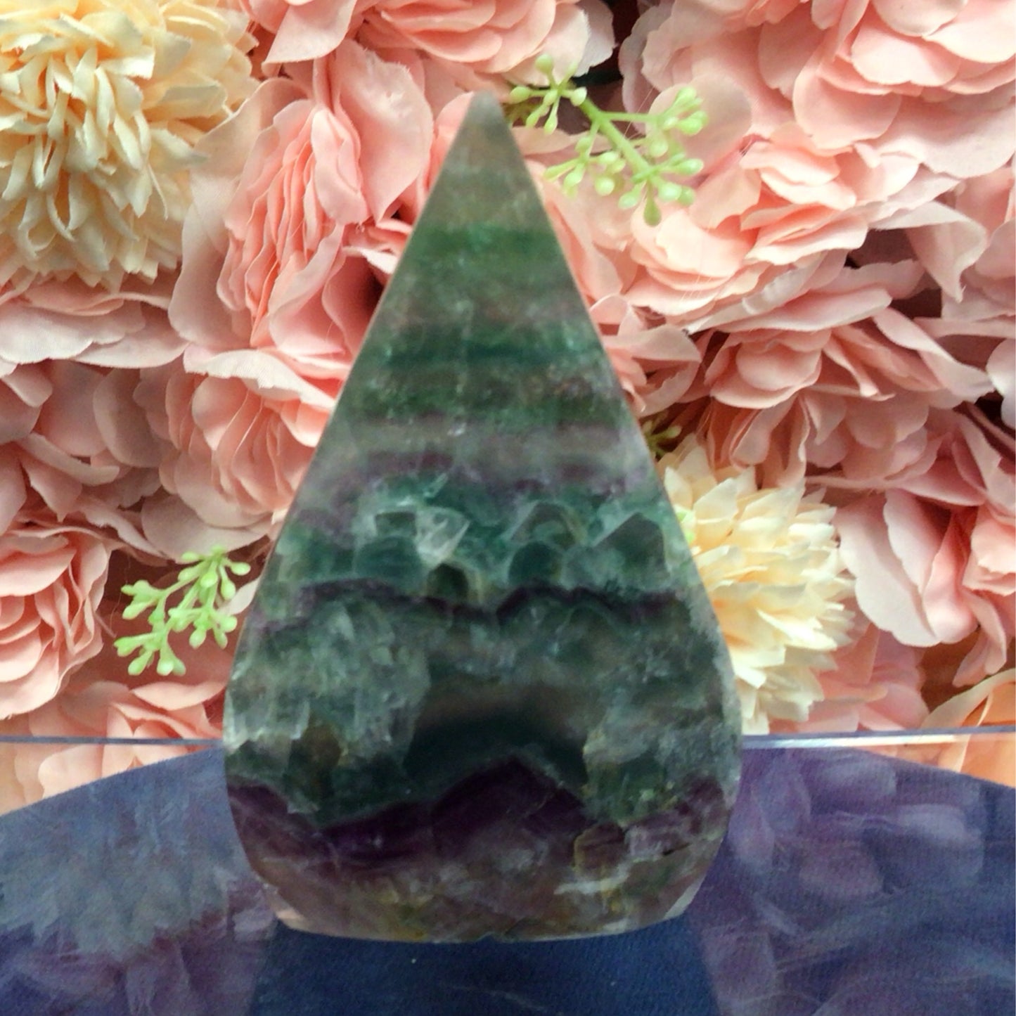 Fluorite 3 1/2” Teardrop