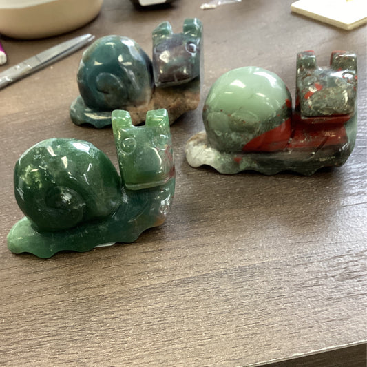 Snail Carving