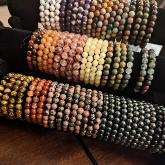 Handmade 8mm Beaded Bracelets