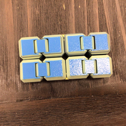 Infinity Fidget- 3D Printed by ScootsLoot