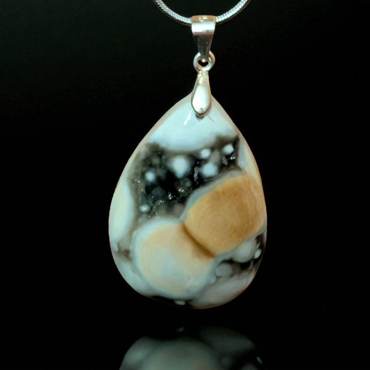Ocean Jasper Pendant Necklace