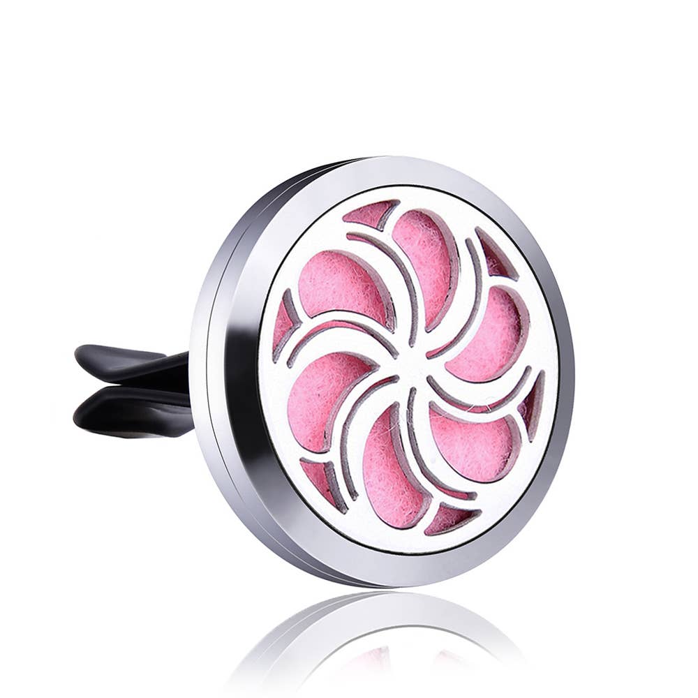 Flower Essential Oil Car Clip