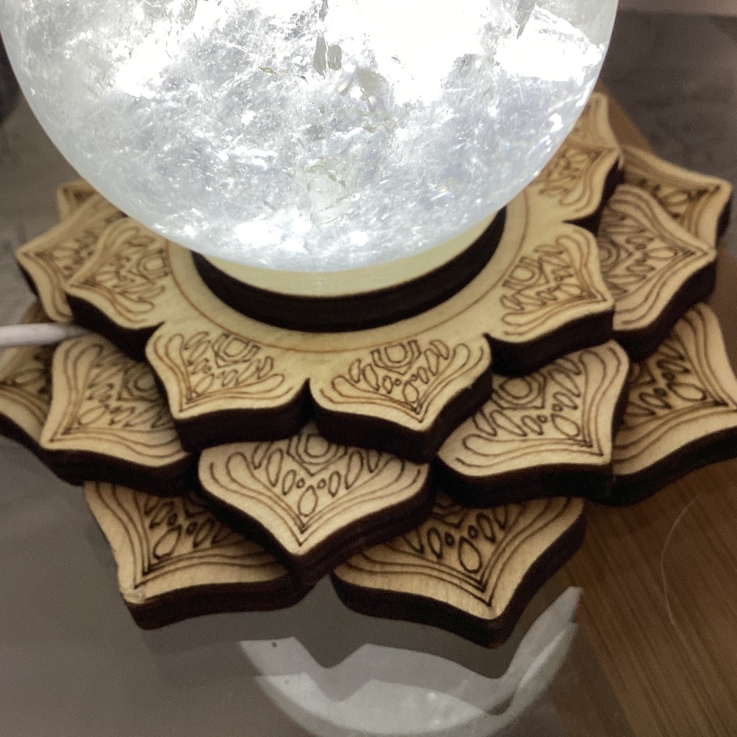 Mandala Light Lotus Stand
