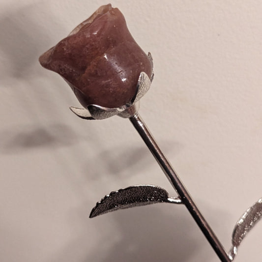 Crystal Long Stem Rose