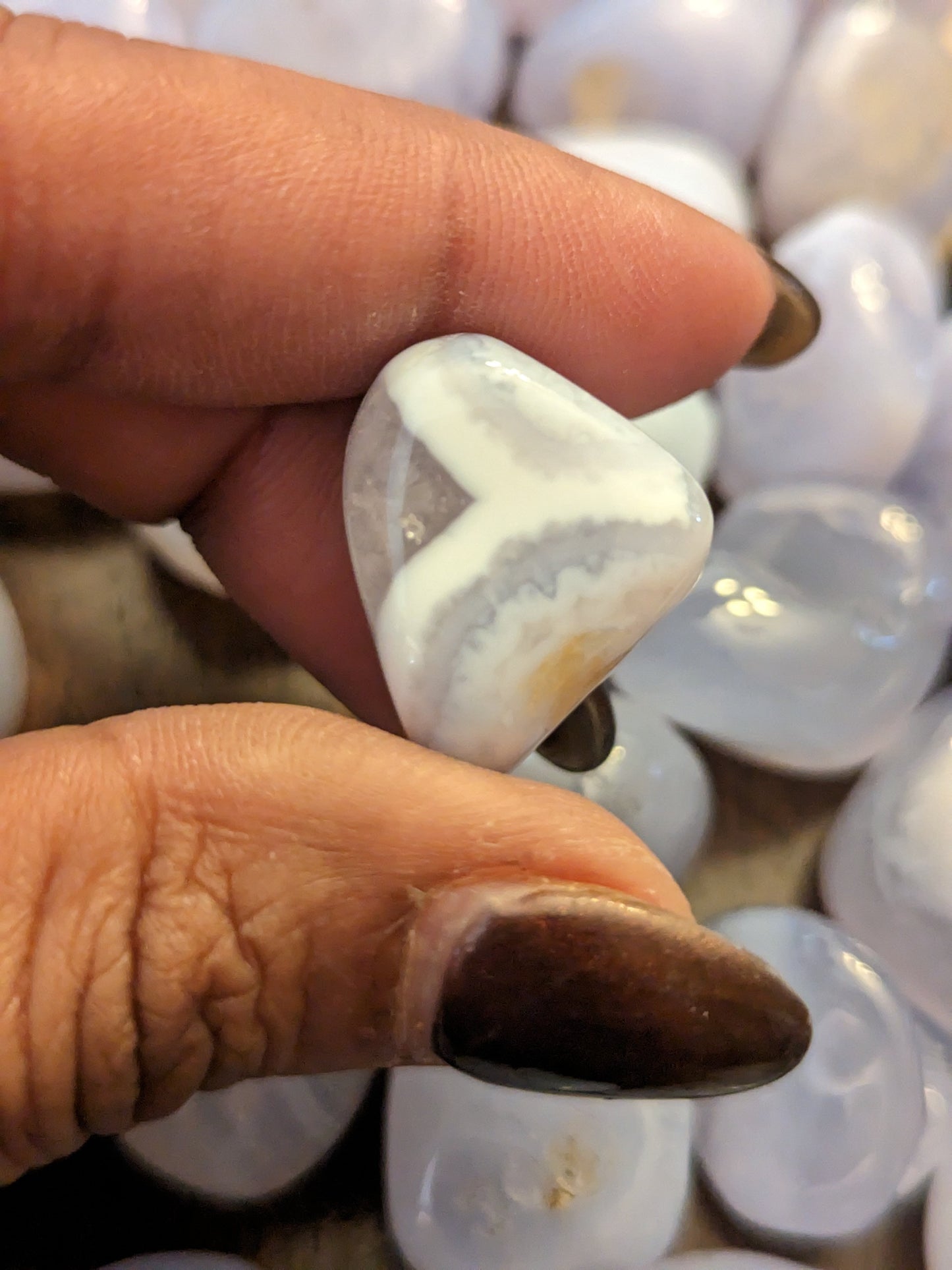 Blue Lace Agate Tumbles