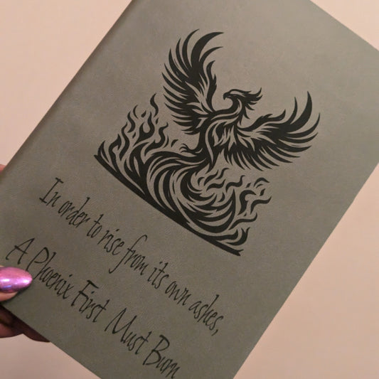 Phoenix Rising Engraved Journal