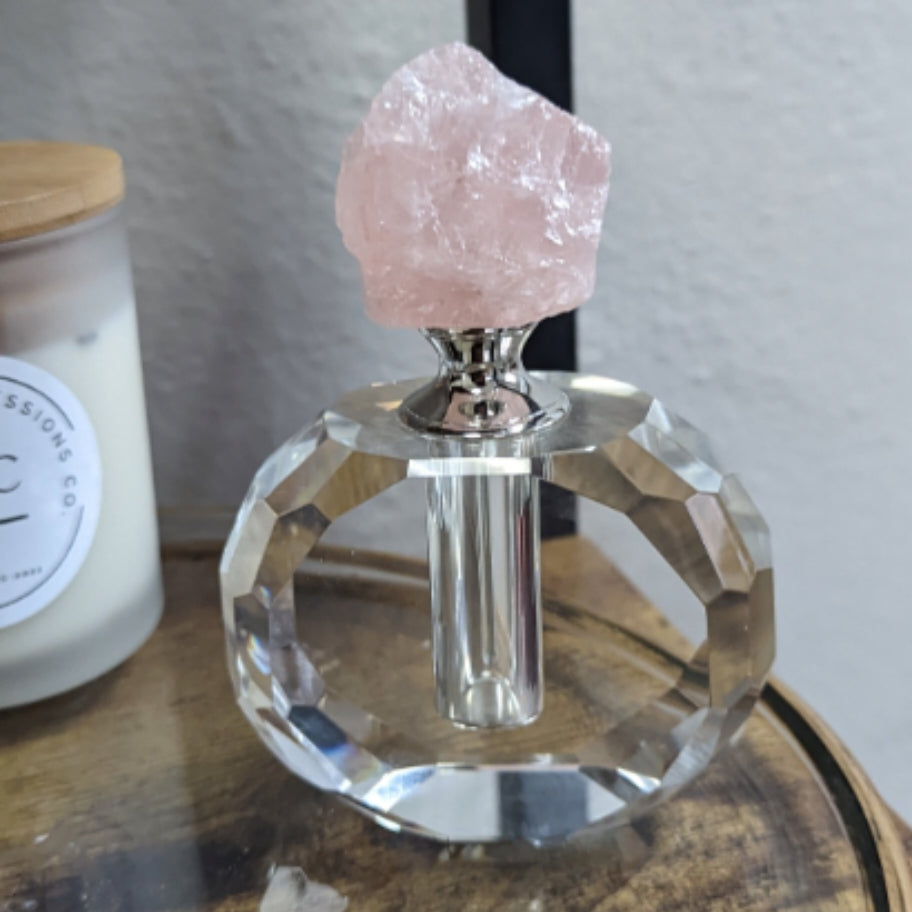Large Crystal Perfume Bottles