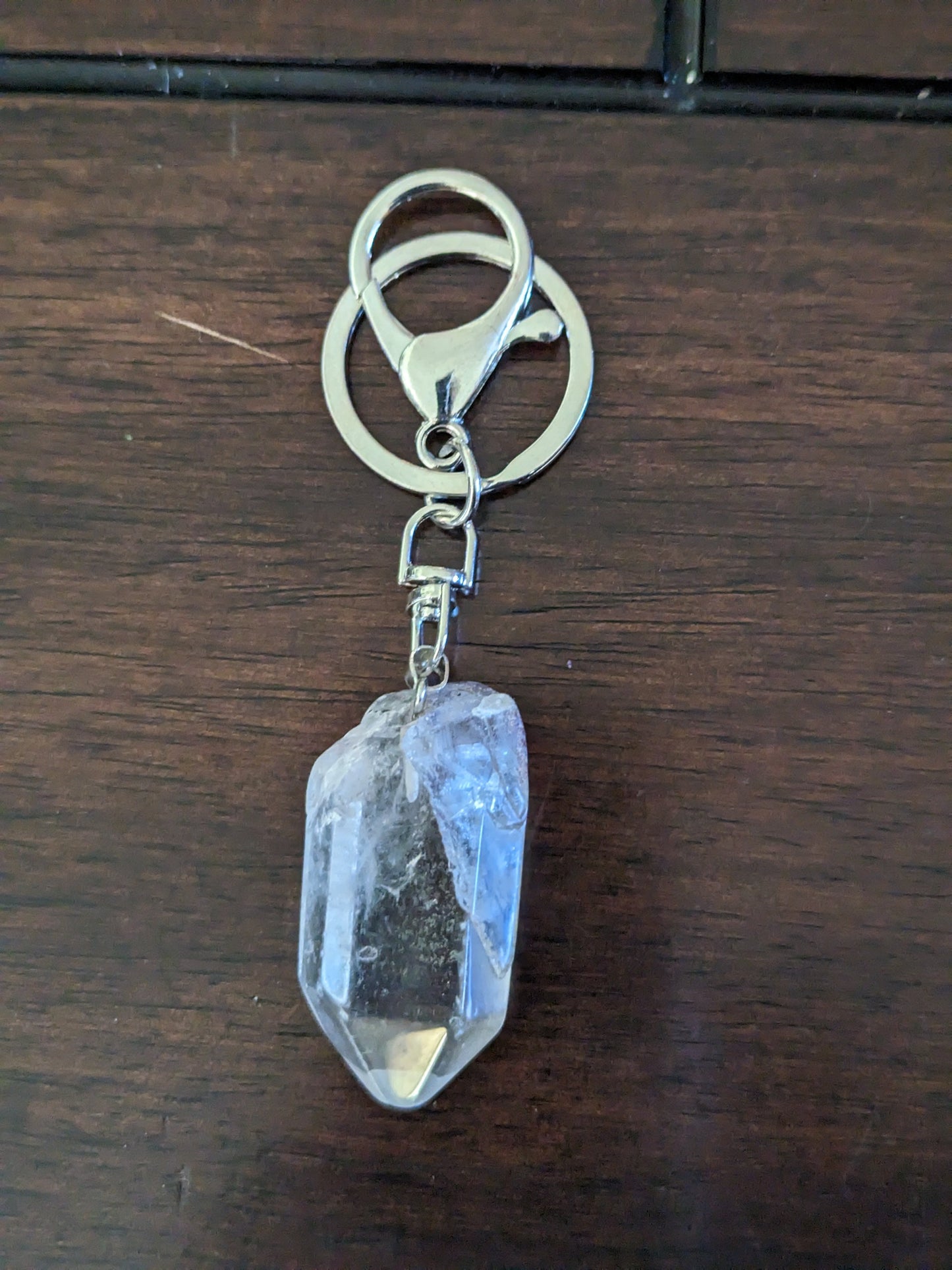 Large Crystal Keychain