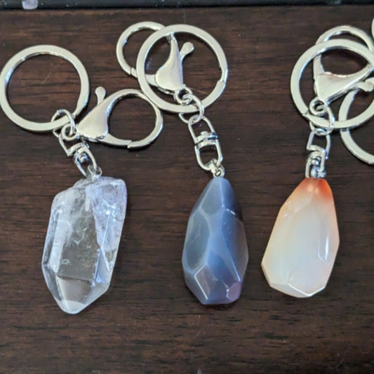 Large Crystal Keychain