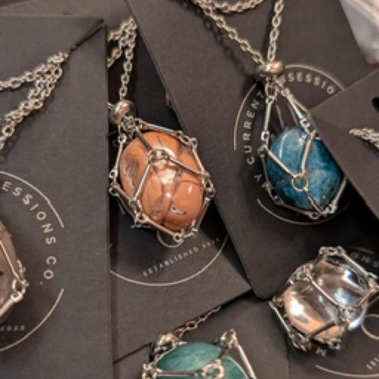 Stainless Steel Cage Necklace