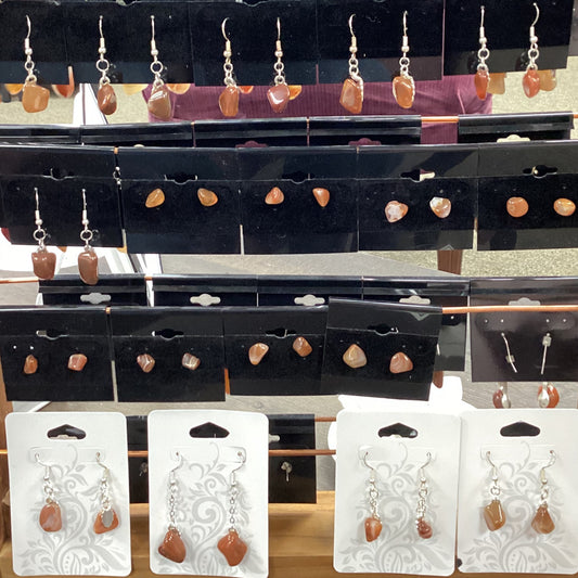 Lake Superior Agate Earrings