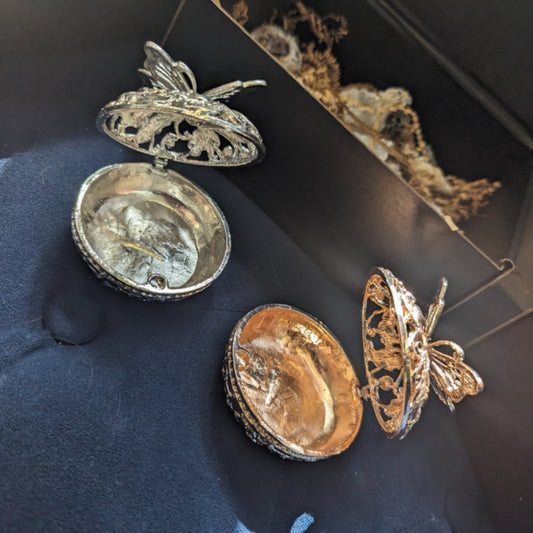 Butterfly Trinket Metal Boxes