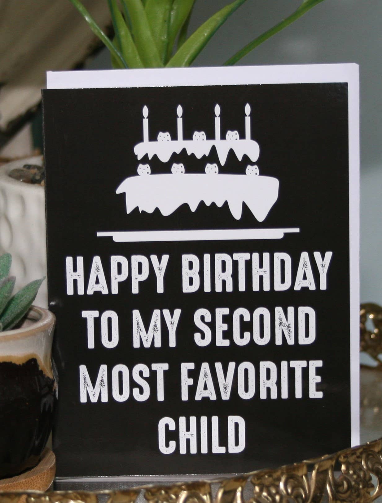 Second Favorite Child Greeting Card