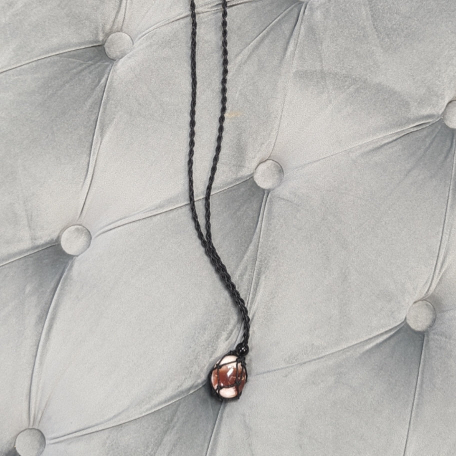 Nylon Cage Necklace
