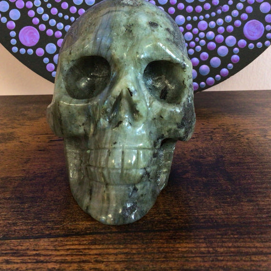 Labradorite Skull #D461644