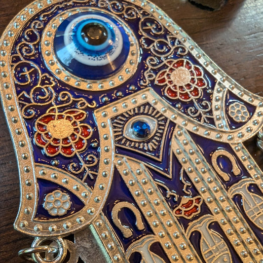 Hamsa Evil Eye Wind Chime
