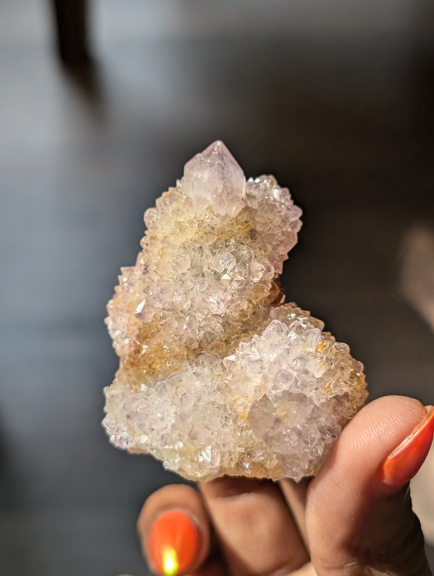 Ametrine Spirit Quartz - Cactus Quartz #6467826