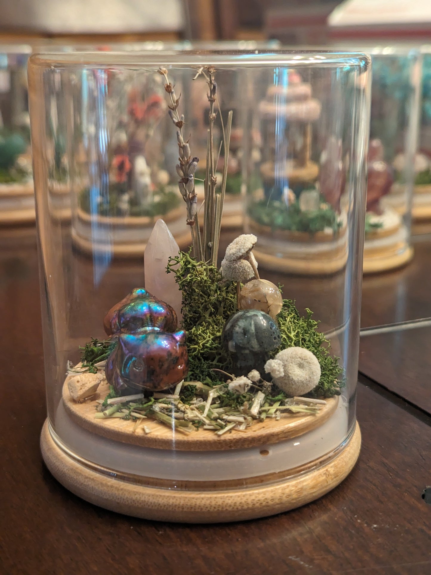 Large Crystal Terrarium