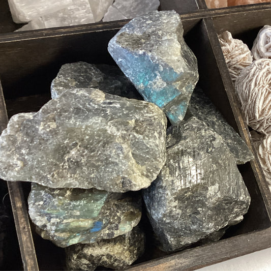Raw Labradorite