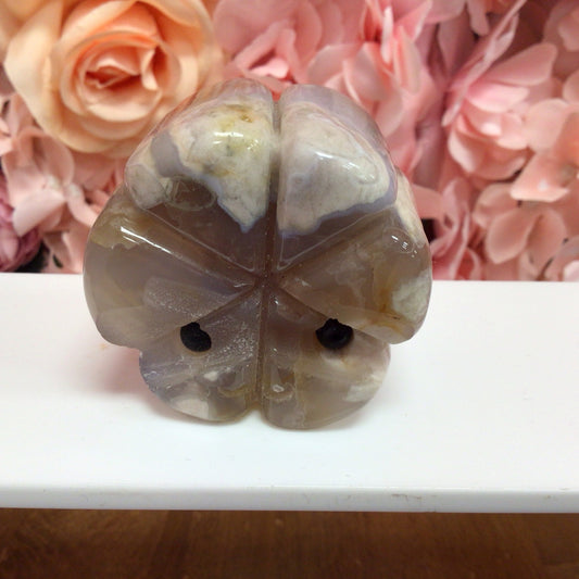 Flower Agate Crystal Buddy #C829665
