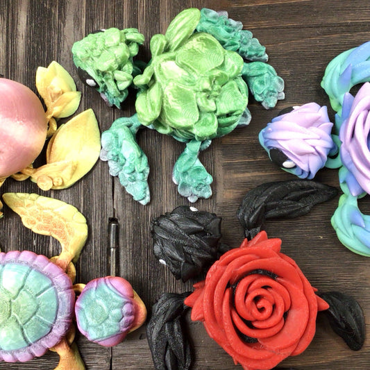 Turtles - 3D Printed by ScootsLoot