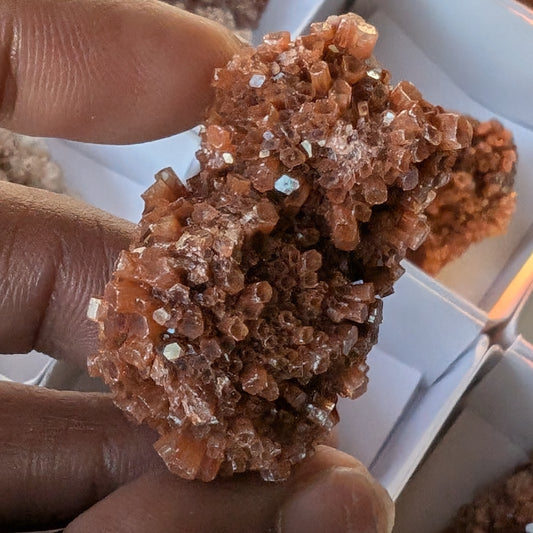 Aragonite Cluster Raw