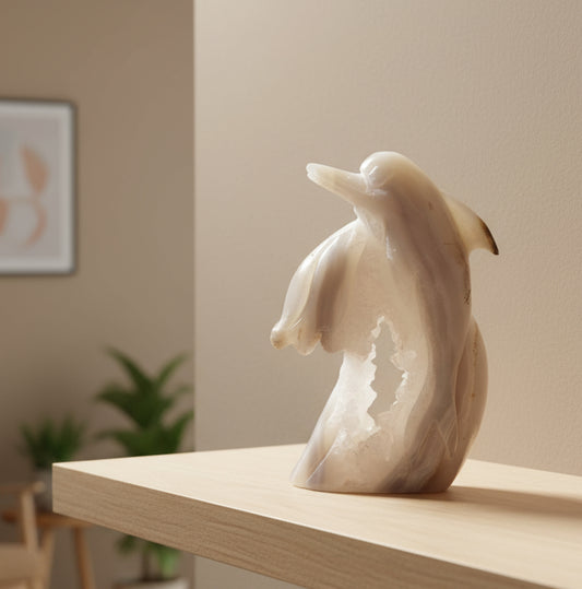 Druzy Dolphin