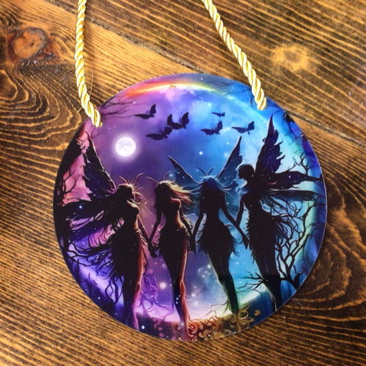 Round Acrylic Hanger